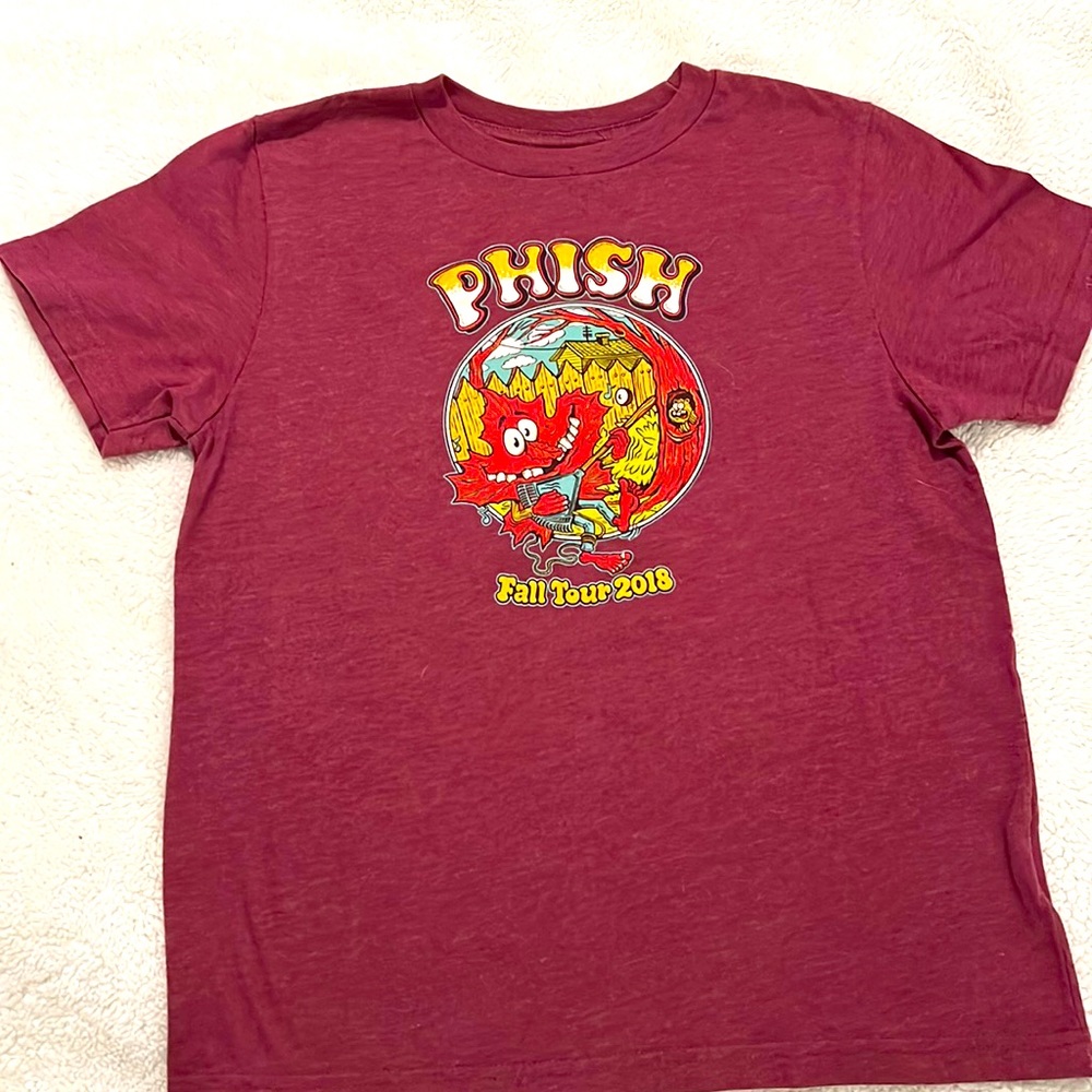 Kids Phish tour tshirt